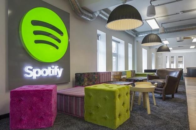 数字音乐服务公司spotify伦敦办公空间设计